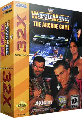 ROM WWF WrestleMania - The Arcade Game